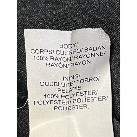 Lucky Brand Geometric Women Dress Size XL Extra Large Long Sleeve Blue NWT New - Picture 9 of 10